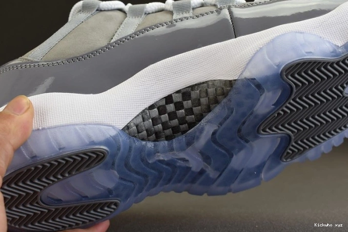 Low 11 528895-003 Air Jordan Cool Grey 0722